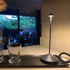 Wireless LED Table Lamp – Transparent Light