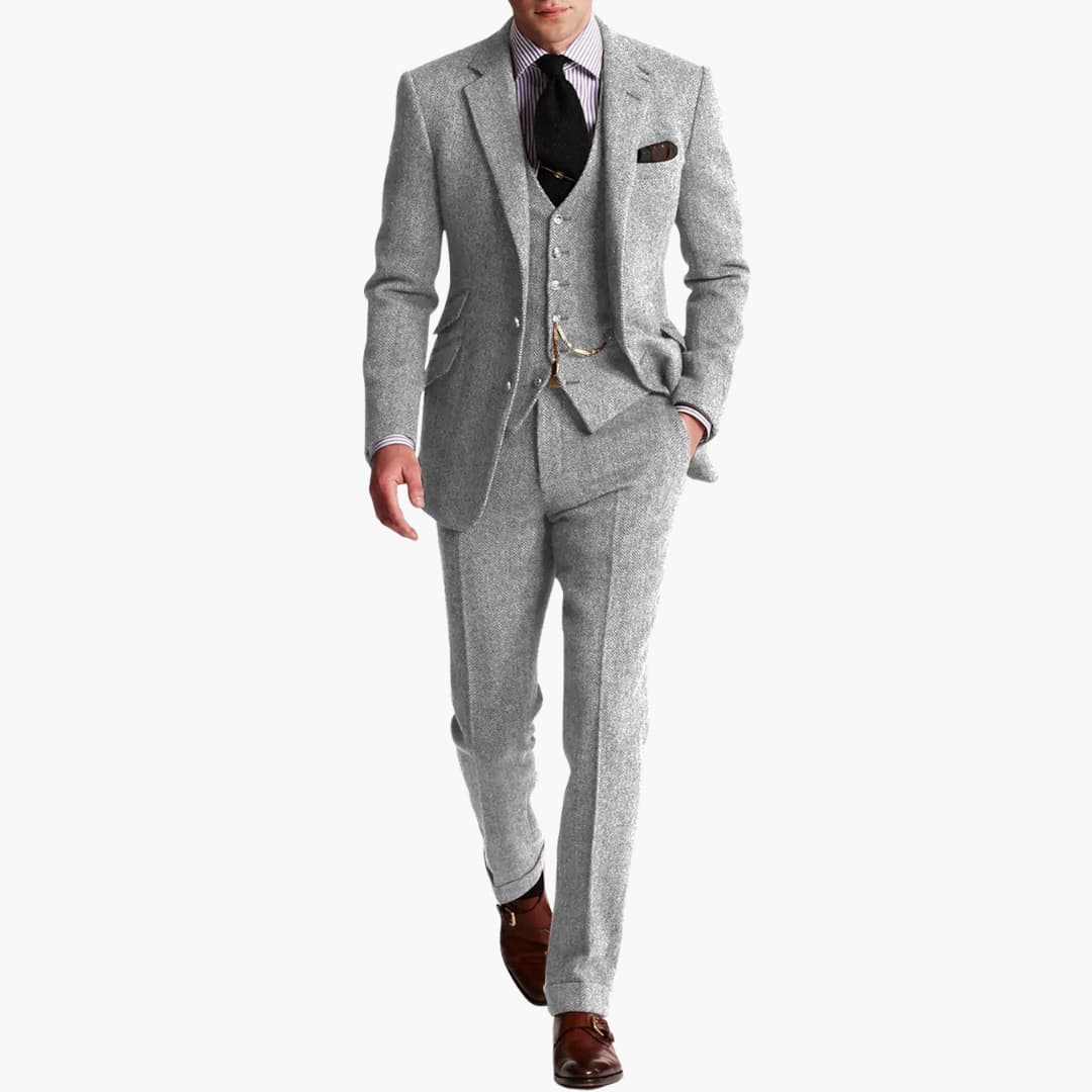 Men's Classic Suit | With Waistcoat