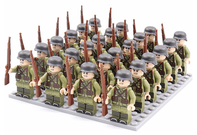 21-Piece Building Figure Set for Children and Collectors