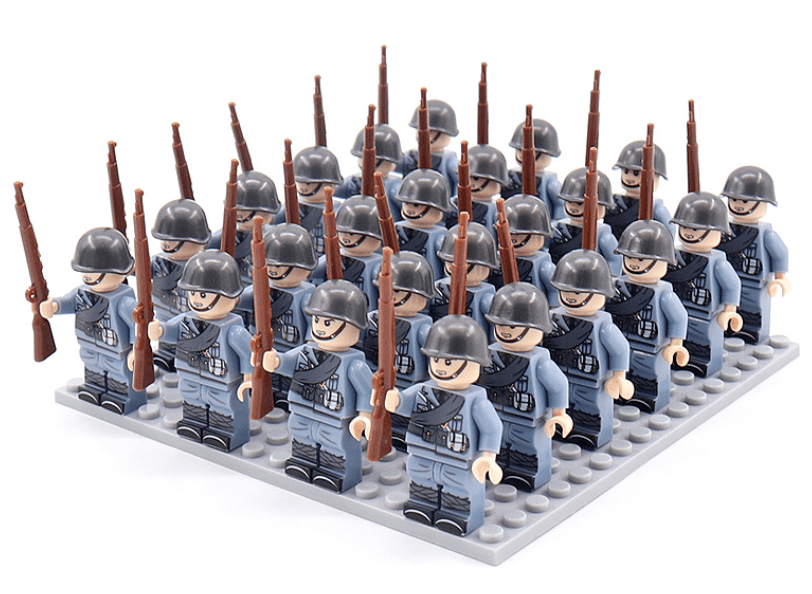 21-Piece Building Figure Set for Children and Collectors