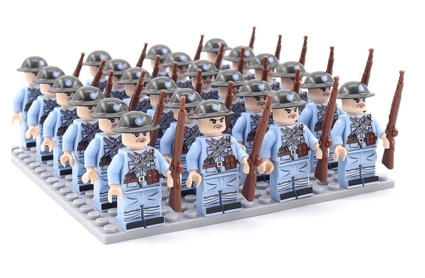 21-Piece Building Figure Set for Children and Collectors