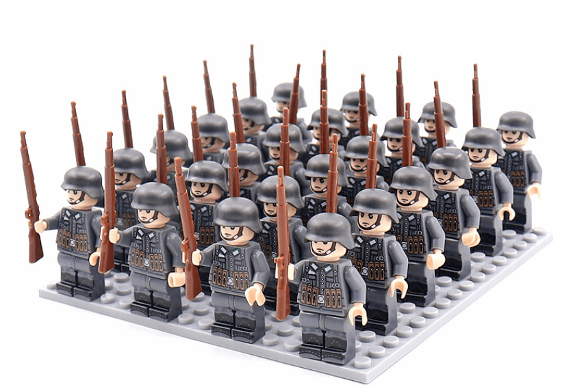 21-Piece Building Figure Set for Children and Collectors