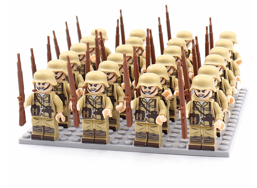 21-Piece Building Figure Set for Children and Collectors