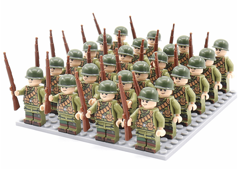 21-Piece Building Figure Set for Children and Collectors