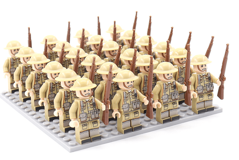 21-Piece Building Figure Set for Children and Collectors