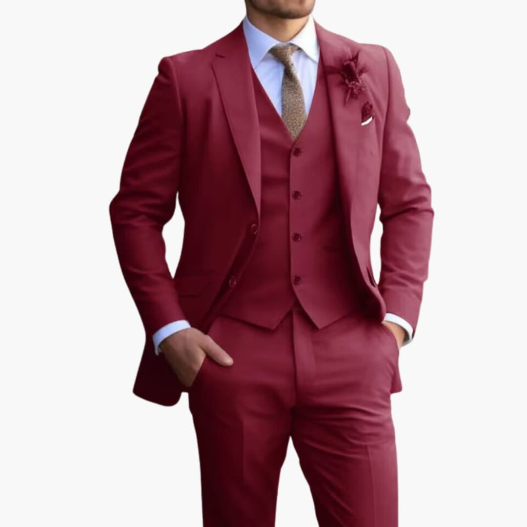 Men's Elegant Complete Suit | Slim Fit