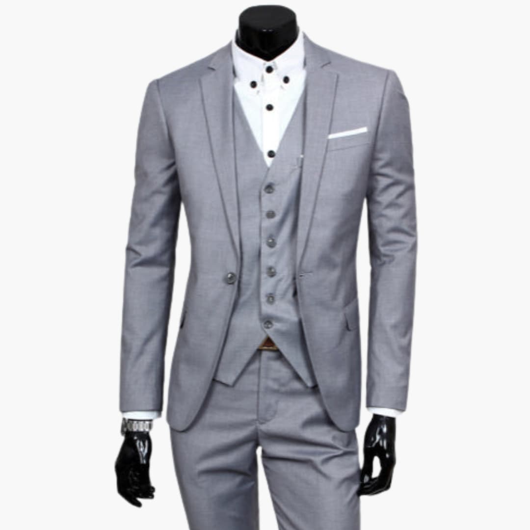 Men's Modern Suit | Single-Button Blazer