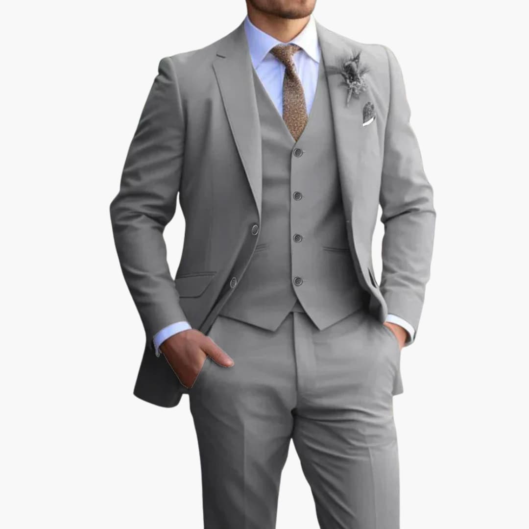 Men's Elegant Complete Suit | Slim Fit