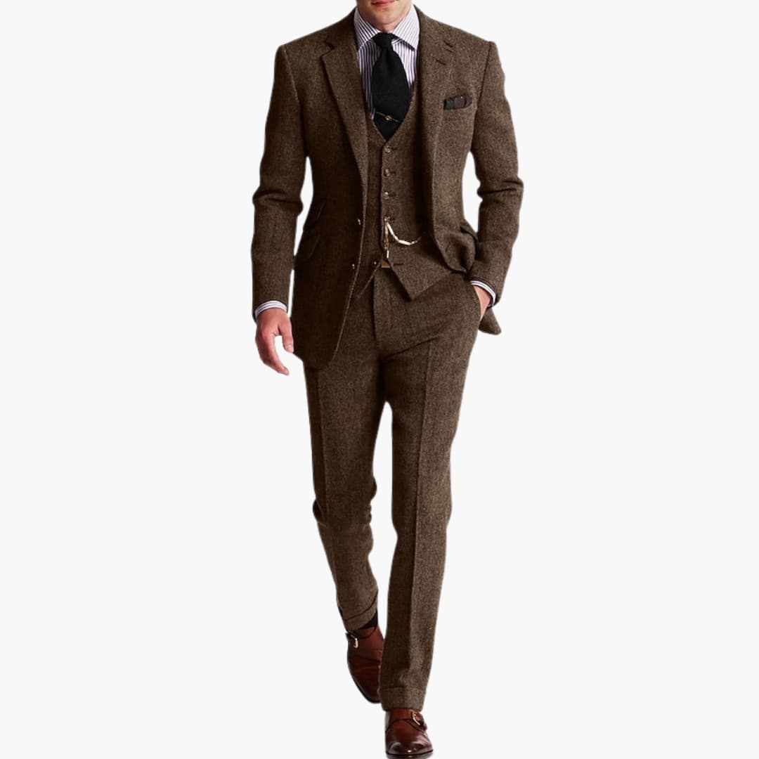 Men's Classic Suit | With Waistcoat