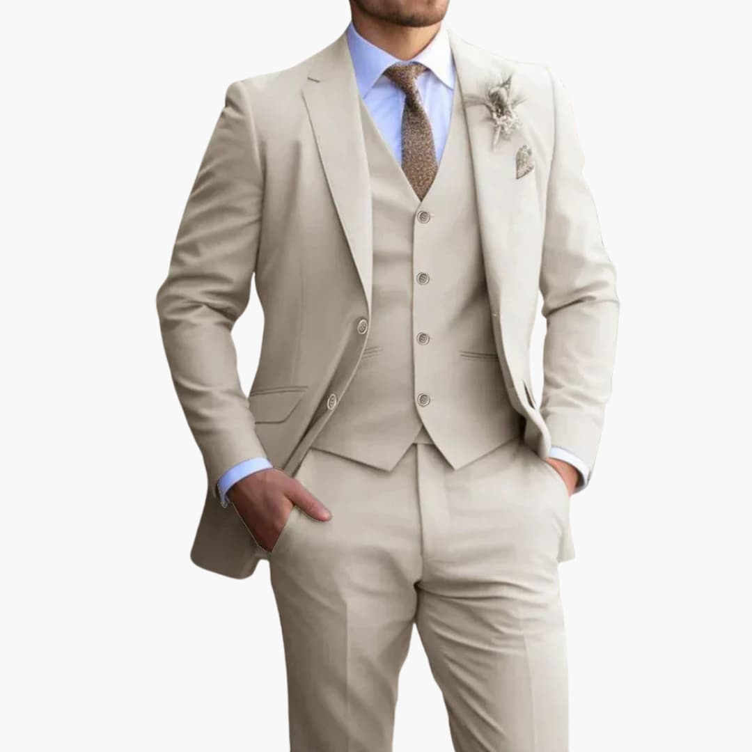 Men's Elegant Complete Suit | Slim Fit