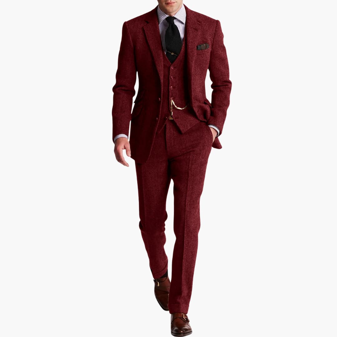 Men's Classic Suit | With Waistcoat