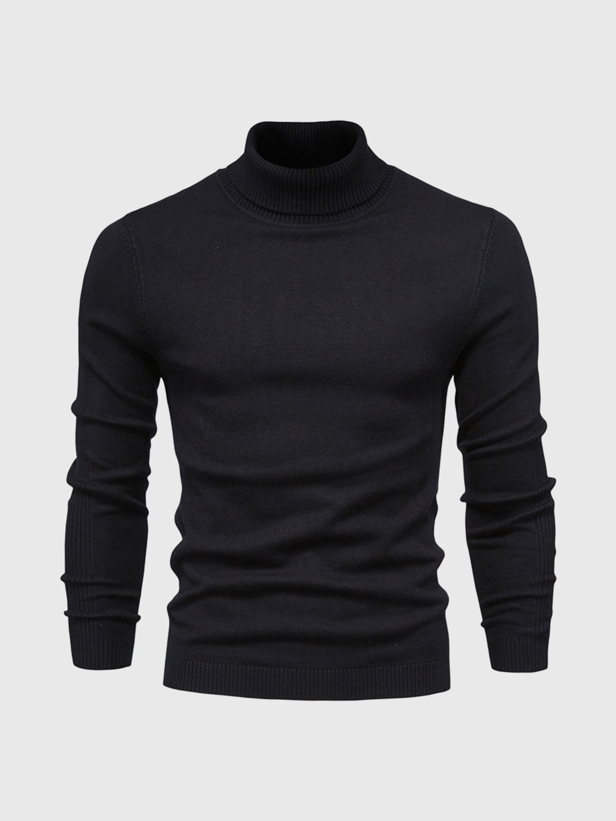 Men's Short Turtleneck Sweater | Washable