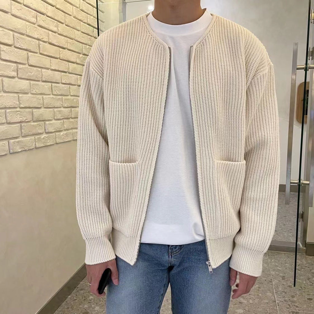 Men's Knit Winter Jacket | Short