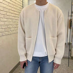 Men's Knit Winter Jacket | Short