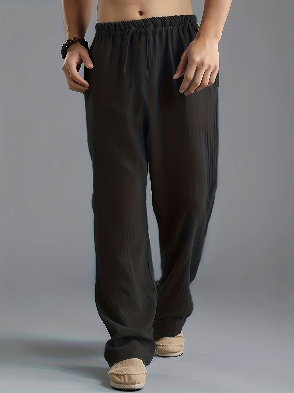 Men's Comfortable Linen Pants | Long