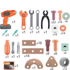 100-Piece Tool Set for Imaginative Kids Ages 3 and Up