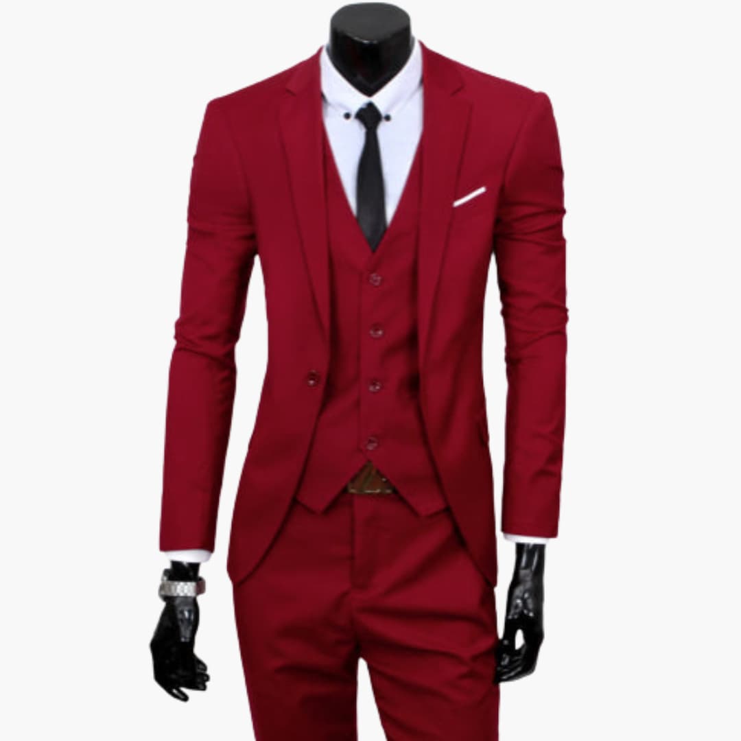 Men's Modern Suit | Single-Button Blazer