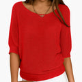 Women's Knit Blouse | Elegant