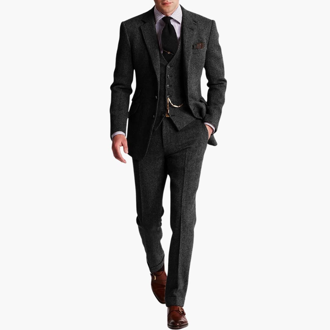 Men's Classic Suit | With Waistcoat