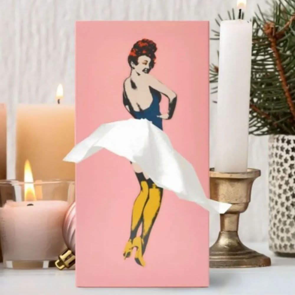 Whimsical Rock-Inspired Tissue Box for Unique Home Decor