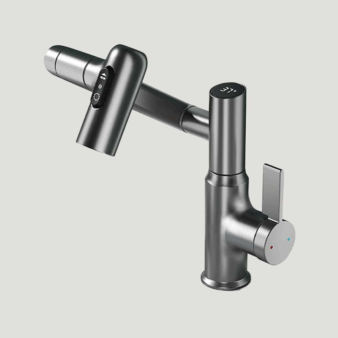 360° Swivel Kitchen Faucet – Modern and Elegant Design for Contemporary Homes