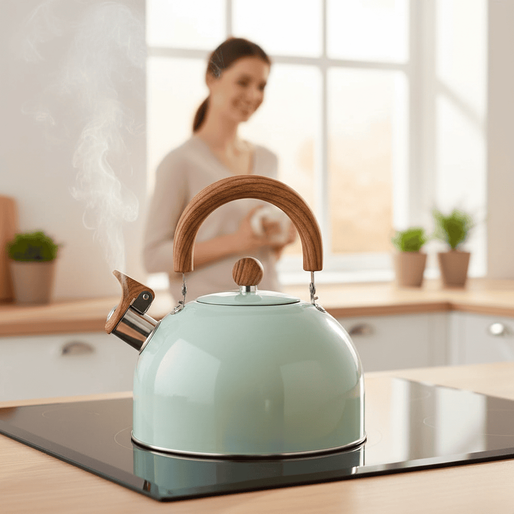 Elegant 3L Whistling Kettle with Timeless Design