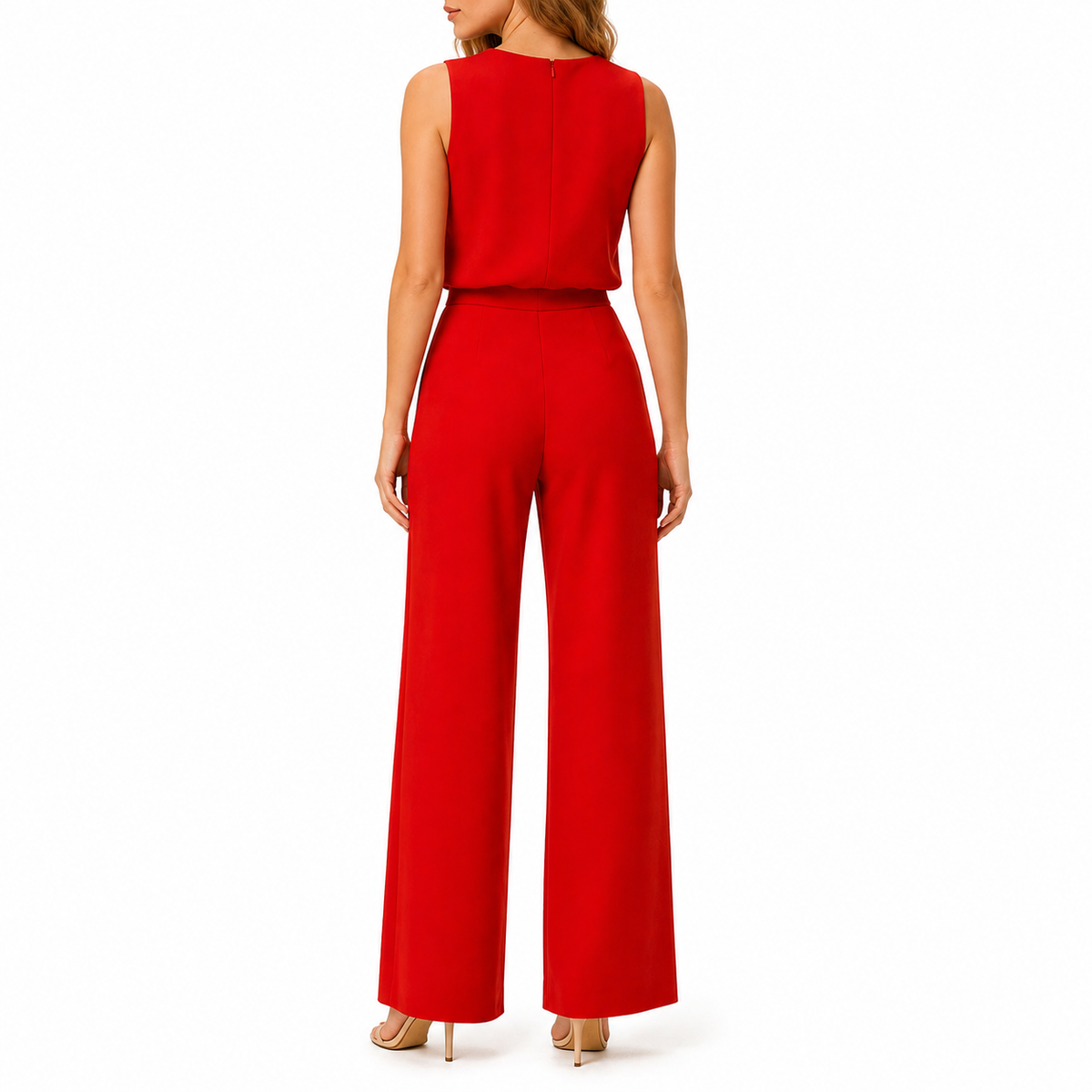 Women’s Casual Wide Leg Jumpsuit | Sleeveless