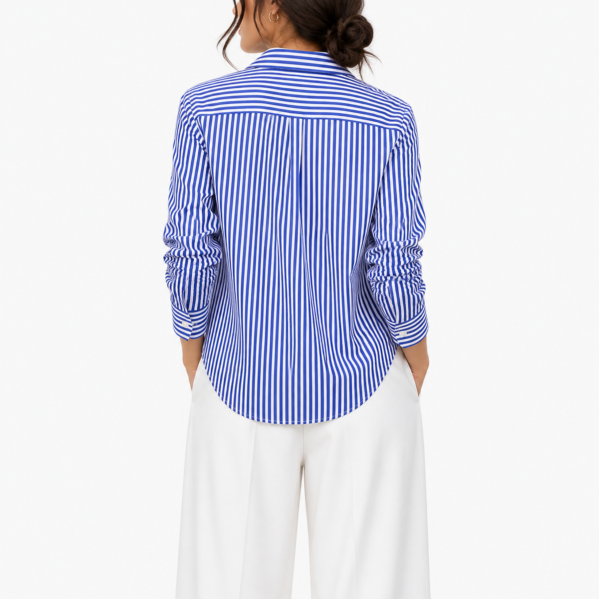 Women's Casual Striped Blouse | Long Sleeve