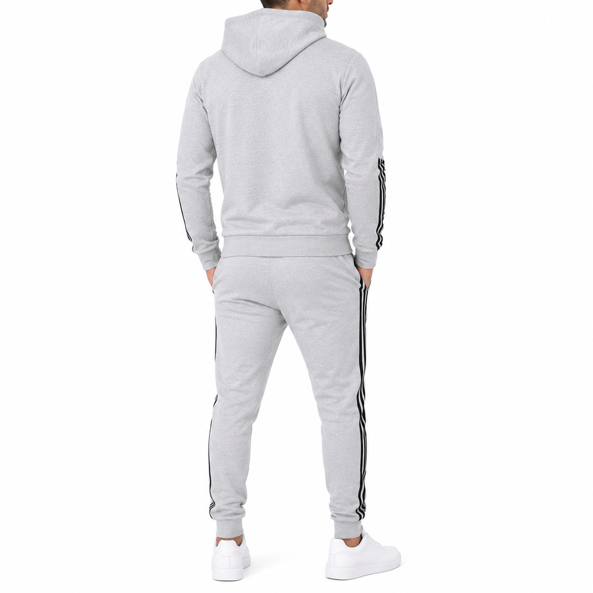 Men's 2-Piece Tracksuit Set | Full Zip Hoodie and Jogger