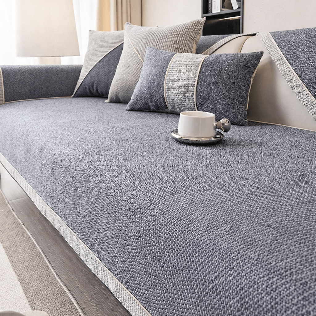 All-Season Non-Slip Cotton-Linen Sofa Cover
