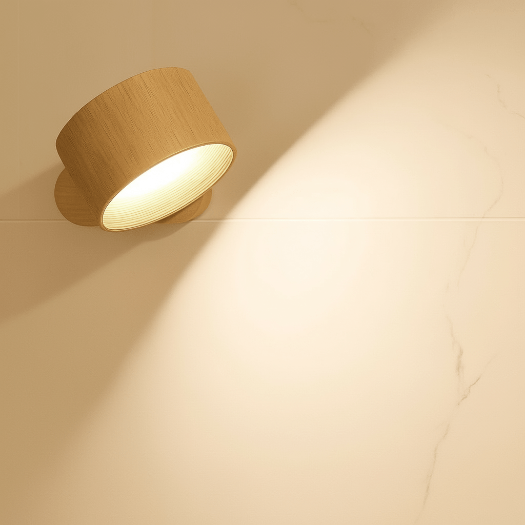 Remote-Controlled Wireless Nordic Wall Light