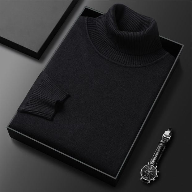 Men's Turtleneck Sweater | Warm