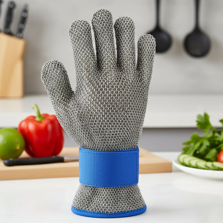 High Cut-Resistant Stainless Steel Safety Gloves