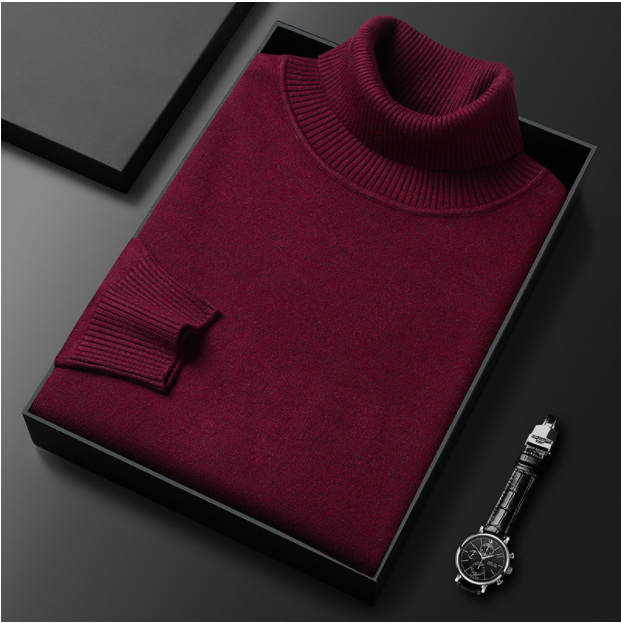 Men's Turtleneck Sweater | Warm
