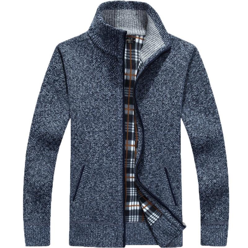 Men's Short Cardigan | Zipper