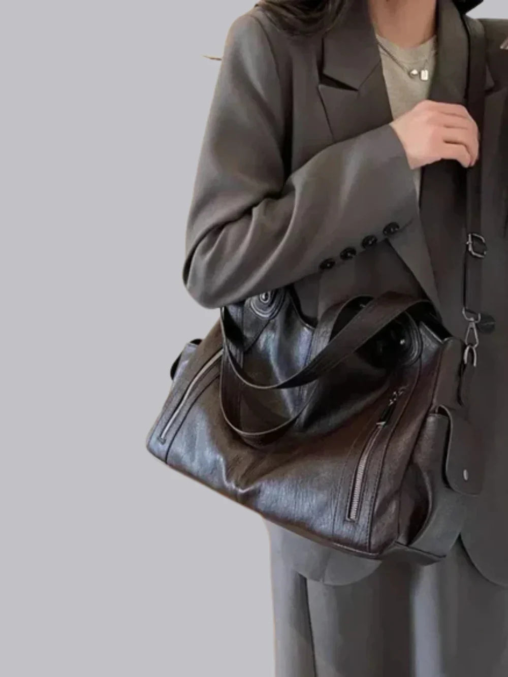 Women's Spacious Handbag | with Shoulder Strap