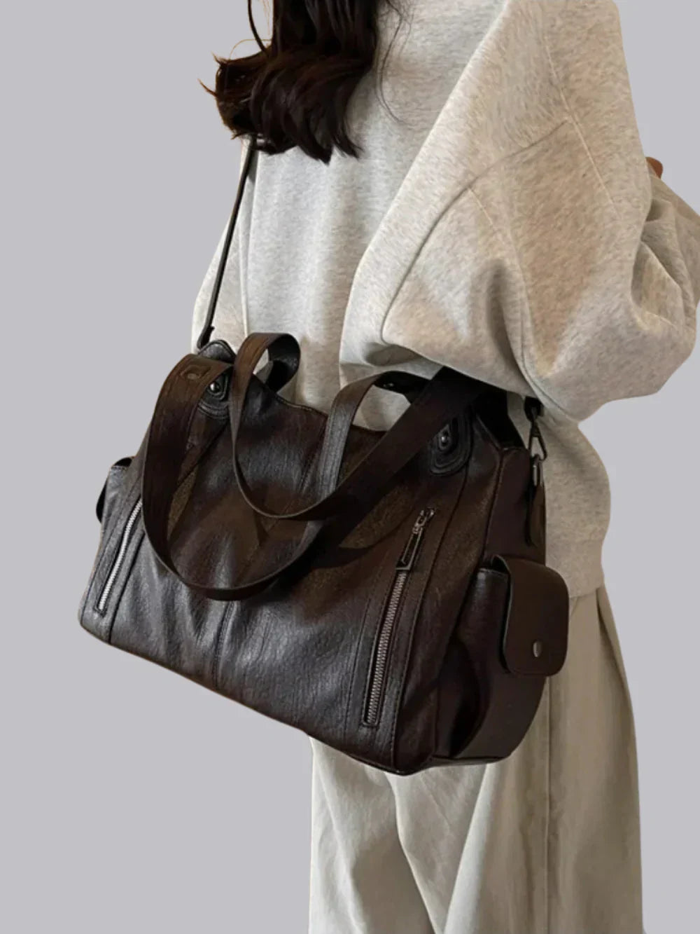 Women's Spacious Handbag | with Shoulder Strap