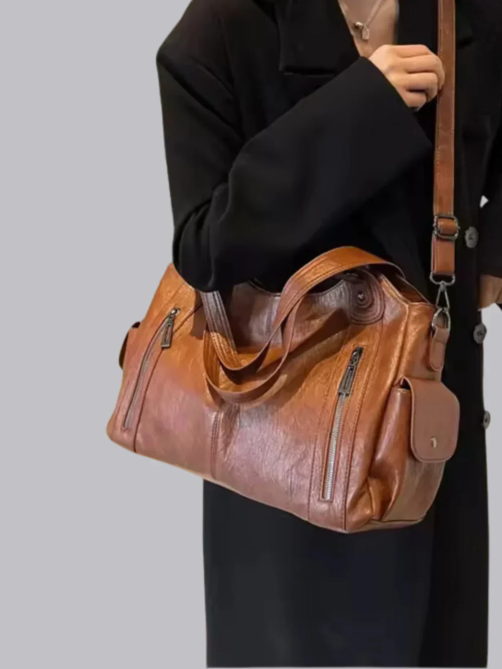 Women's Spacious Handbag | with Shoulder Strap