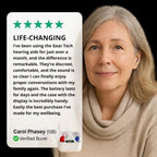 Rechargeable In-Ear Hearing Aids with Crystal Clear Sound