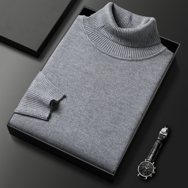 Men's Turtleneck Sweater | Warm