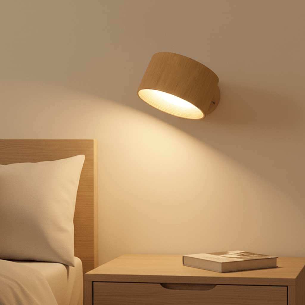 Remote-Controlled Wireless Nordic Wall Light