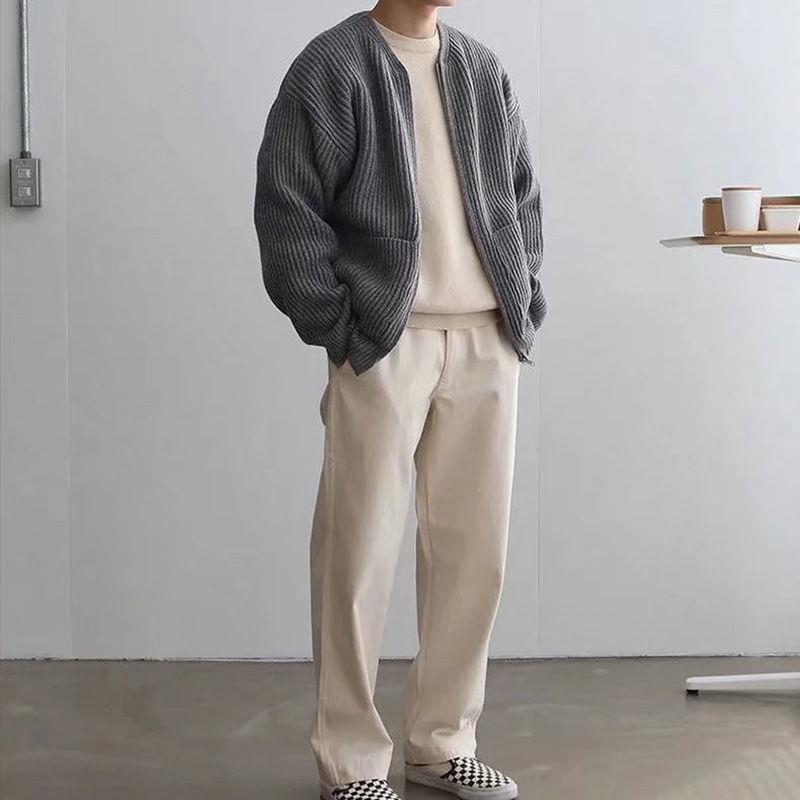 Men's Knit Winter Jacket | Short