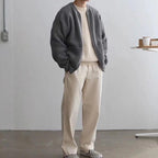 Men's Knit Winter Jacket | Short