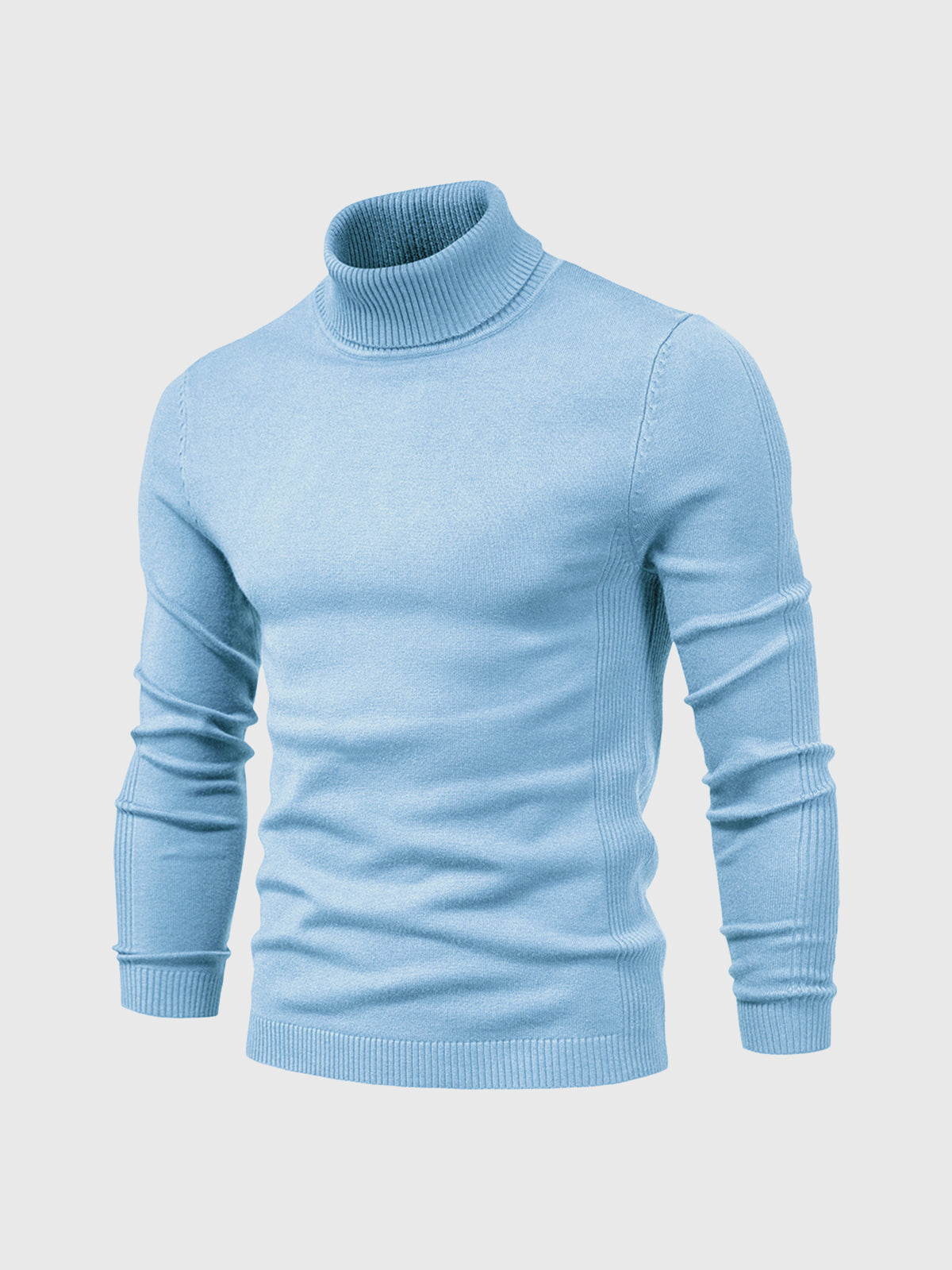 Men's Short Turtleneck Sweater | Washable
