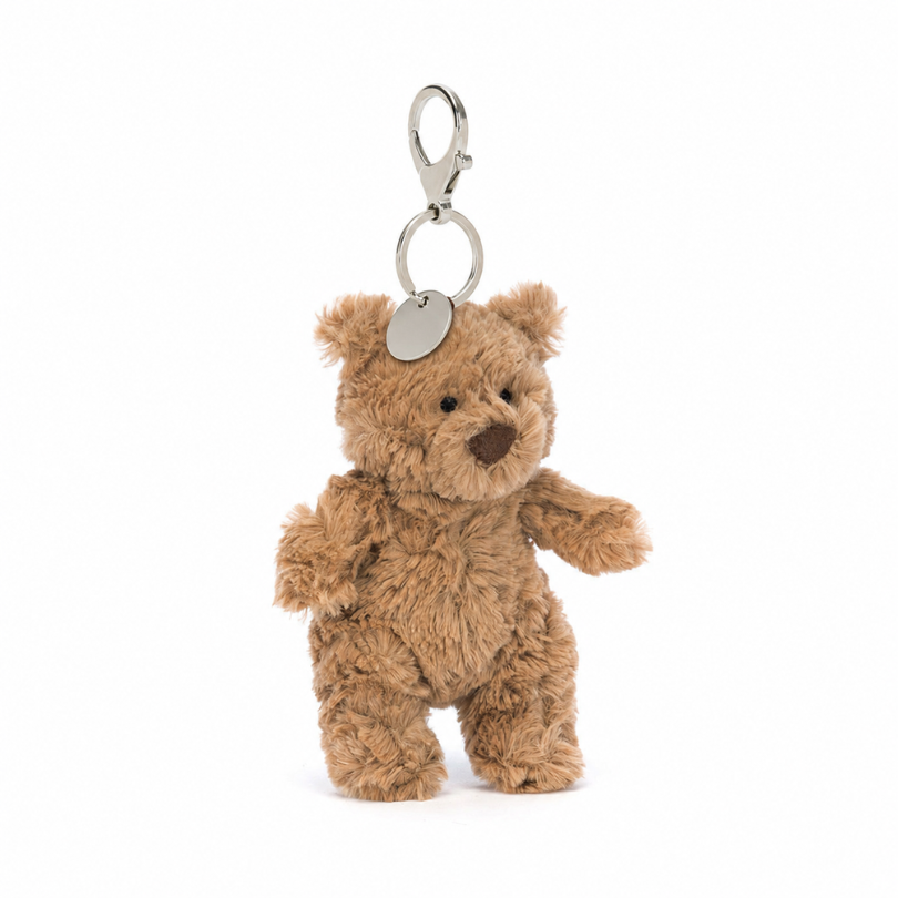Brown Bear Bag Charm
