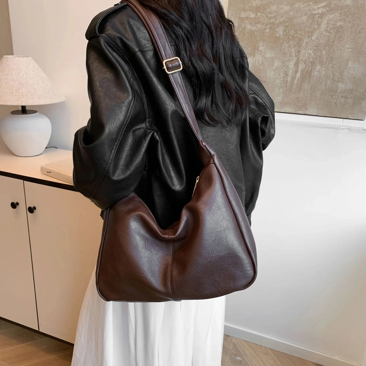 Women's Hobo-Style Handbag | Casual