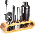 10-Piece High-Quality Stainless Steel Cocktail Shaker Set – Ideal for Mixed Drinks and Gatherings