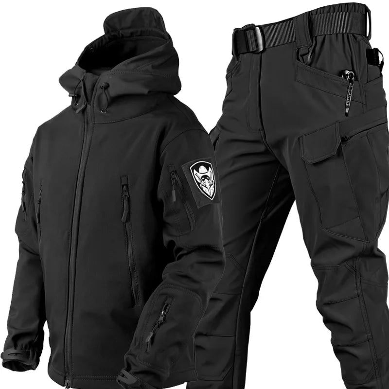 Men's Waterproof Winter Jacket and Pants | Softshell