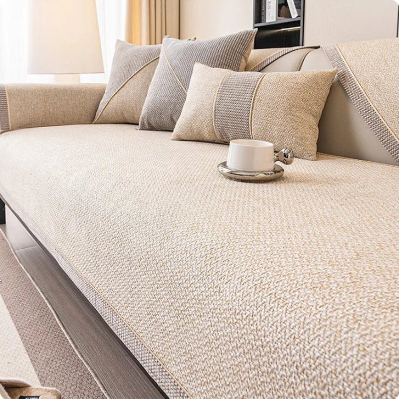All-Season Non-Slip Cotton-Linen Sofa Cover