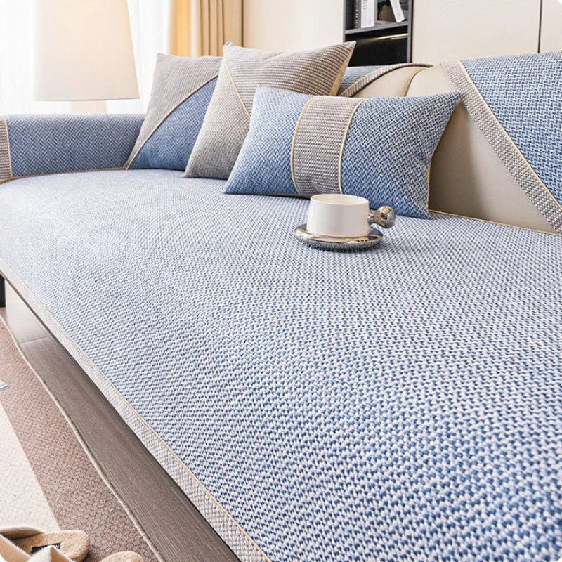 All-Season Non-Slip Cotton-Linen Sofa Cover